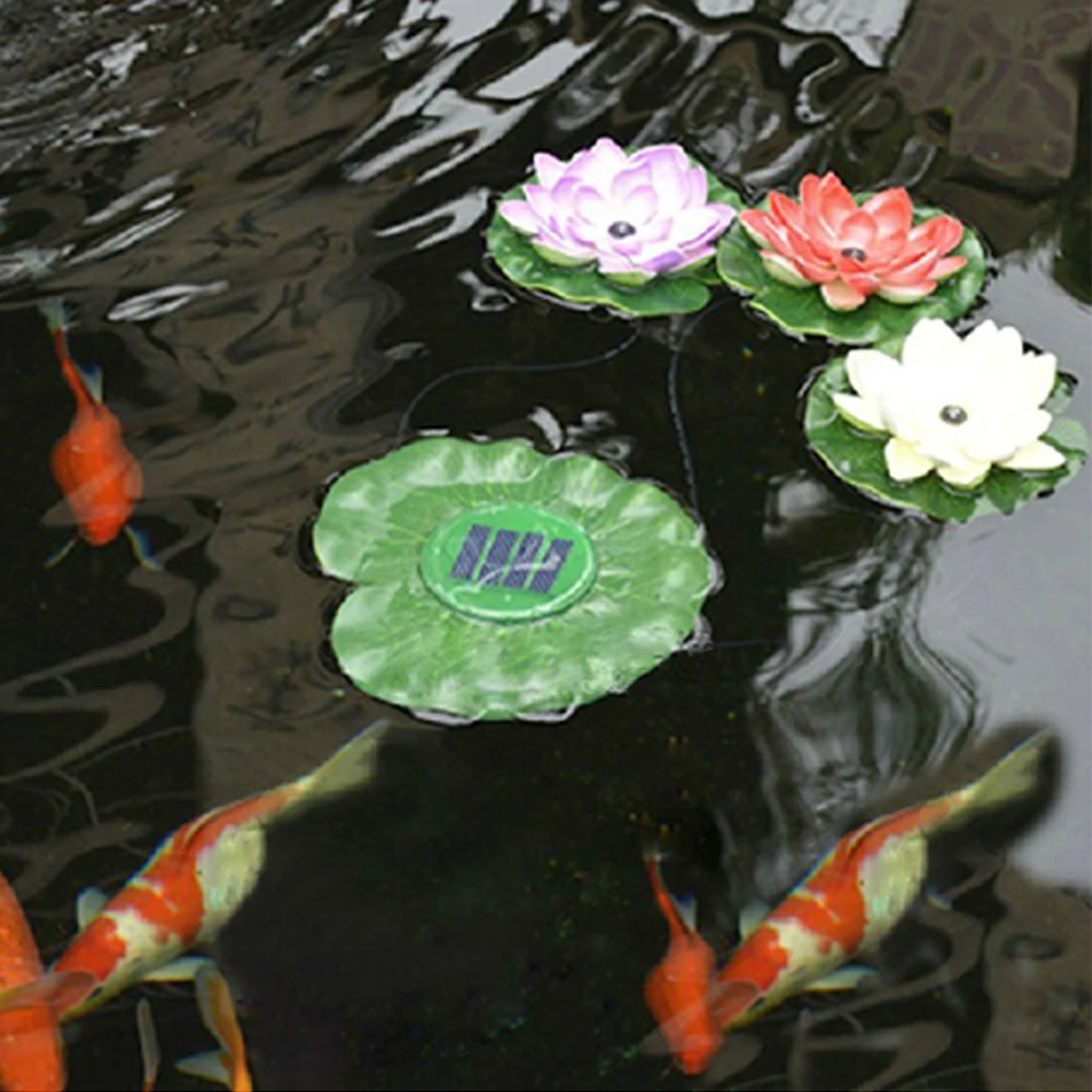 Solar Lotus Light Pool Decorations LED Garden for Fountain Ponds Water Features Outdoor Lighting Solar Power
Solar Lotus Light Pool Decorations LED Garden for Fountain Ponds Water Features Outdoor Lighting Solar Power