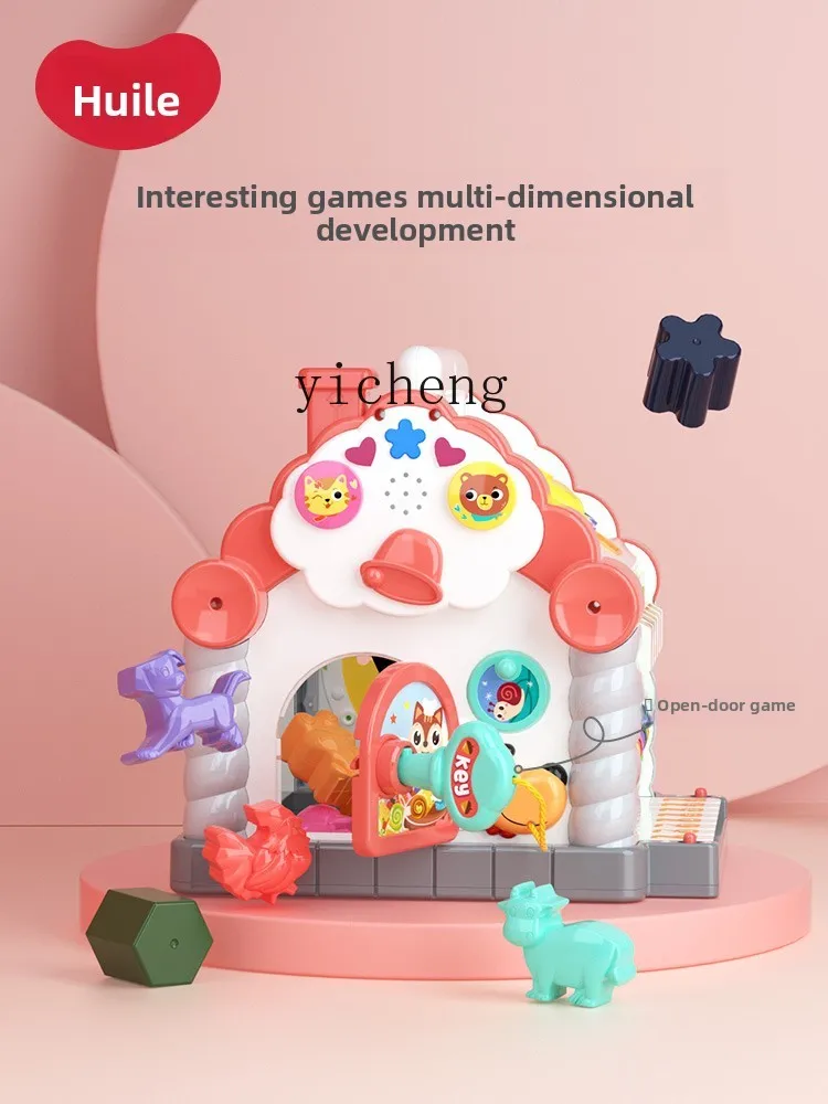 ZZ toy fun hut baby early education puzzle shape building block matching baby 0-2 years old smart house
ZZ toy fun hut baby early education puzzle shape building block matching baby 0-2 years old smart house