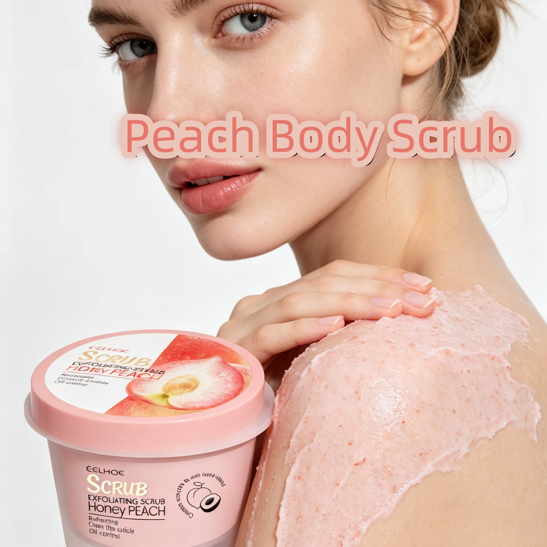 Peach Body Scrub,Get Silky Smooth Skin with Natural Walnut Shell Exfoliant,Targeting Peach Booty&Dark Spots,Flawless Fake Tan Prep&Creamy Whipped Ice Cream Texture,Zero Post-Shower Dryness & Flawless Fake Tan Prep,Suitable For All Skin Types.
Peach Body Scrub,Get Silky Smooth Skin with Natural Walnut Shell Exfoliant,Targeting Peach Booty&Dark Spots,Flawless Fake Tan Prep&Creamy Whipped Ice Cream Texture,Zero Post-Shower Dryness & Flawless Fake Tan Prep,Suitable For All Skin Types.