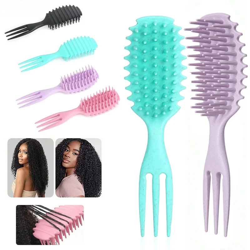 1pcs Gentle Curly Detangling Hair Brush Afro Scalp Massage Comb Curly Hair Edge Curl Hairbrush Salon Hairdressing Tools
1pcs Gentle Curly Detangling Hair Brush Afro Scalp Massage Comb Curly Hair Edge Curl Hairbrush Salon Hairdressing Tools