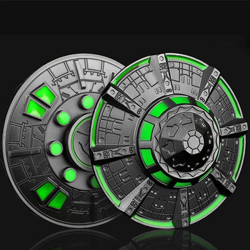 UFO Luminous Fidget Slider EDC Adult Metal Fidget Toys ADHD Hand Spinner Glowing in the Dark Toys Stress Relief Adult Kid Gift
UFO Luminous Fidget Slider EDC Adult Metal Fidget Toys ADHD Hand Spinner Glowing in the Dark Toys Stress Relief Adult Kid Gift