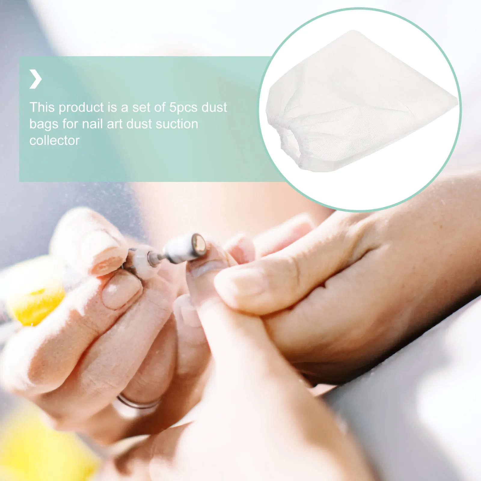 5 шт. пылесборников для маникюра (мешки для сбора пыли)
5 шт. пылесборников для маникюра (мешки для сбора пыли)