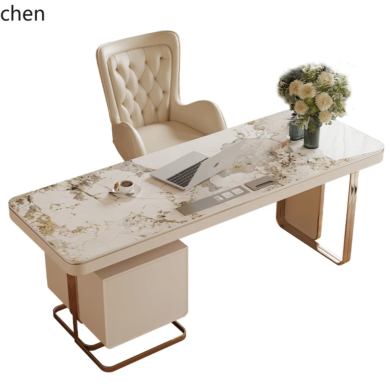 HTT modern slate simple computer desk office home study furniture desk combination
HTT modern slate simple computer desk office home study furniture desk combination