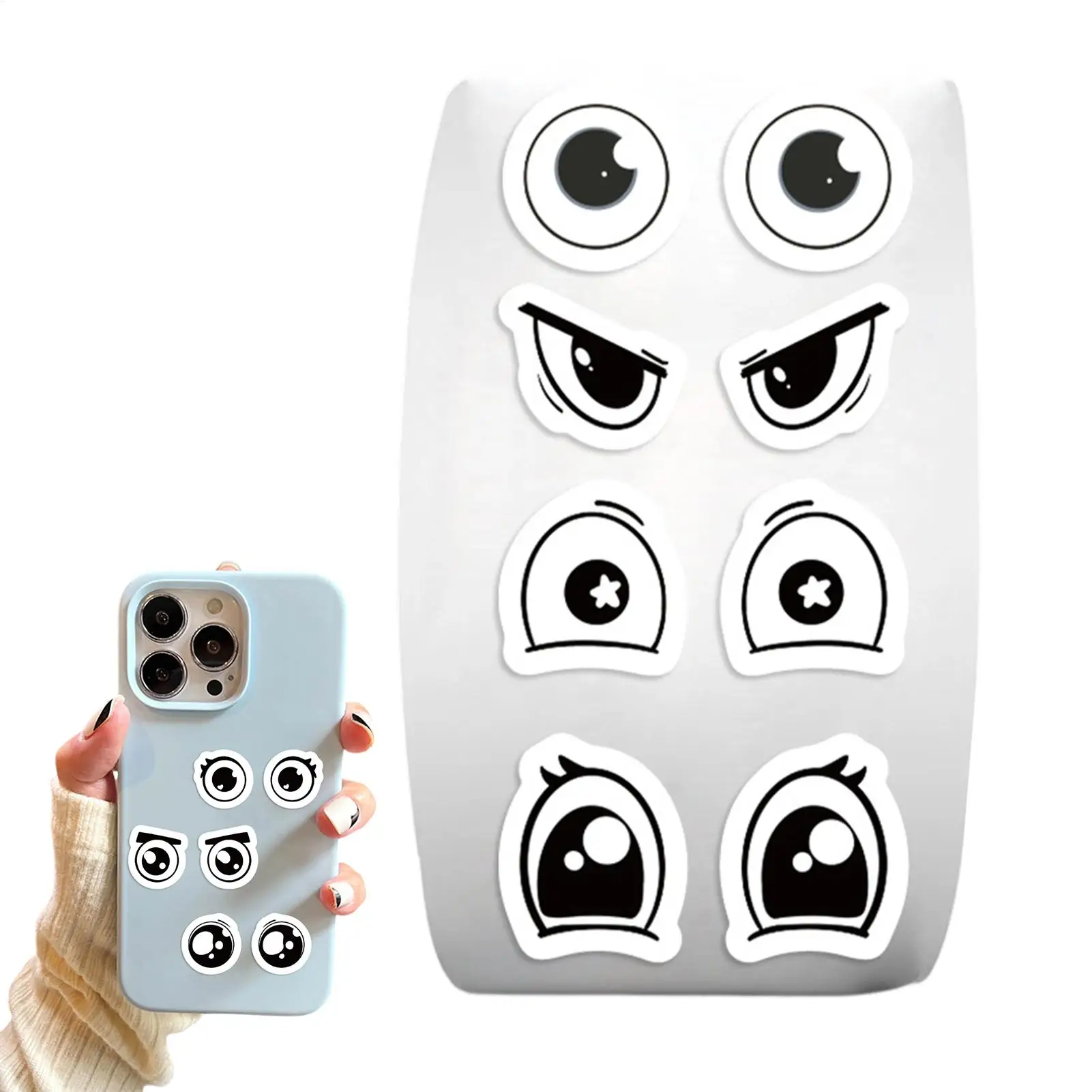 500 Sheets/roll Cartoon Little Eyes Stickers Cute Eye Expressions Decal Aesthetics Staring Eyes Graffiti Stickers
500 Sheets/roll Cartoon Little Eyes Stickers Cute Eye Expressions Decal Aesthetics Staring Eyes Graffiti Stickers