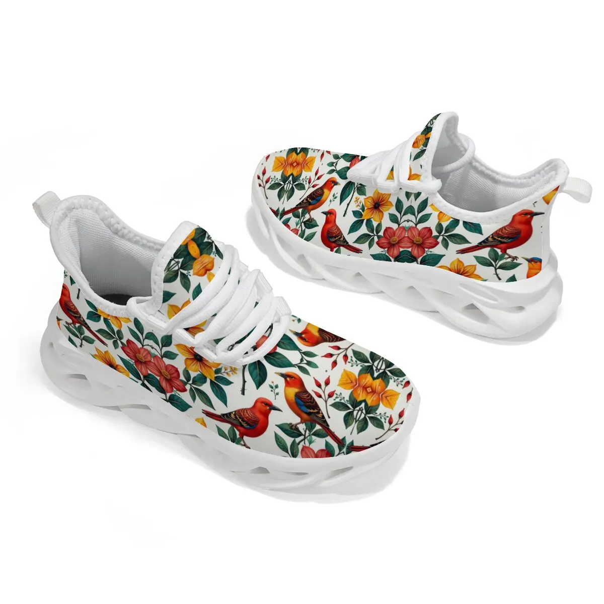Children's Flat Shoes Trendy Butterfly Floral Spider Web Bird Design Lace-up Soft Sole Ultra-light Casual Sports Shoes
Children's Flat Shoes Trendy Butterfly Floral Spider Web Bird Design Lace-up Soft Sole Ultra-light Casual Sports Shoes