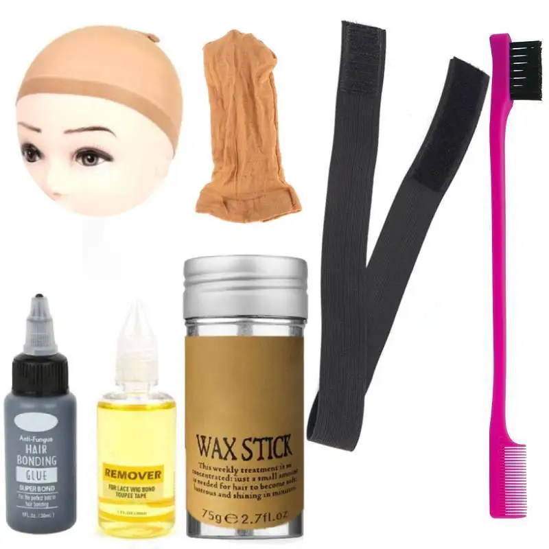 Wax Stick Hair Wig Glue Wig Caps for Making Wigs Hair Edges Control Adhesive Extensions Remover Wig Glue Remover Edge Brush
Wax Stick Hair Wig Glue Wig Caps for Making Wigs Hair Edges Control Adhesive Extensions Remover Wig Glue Remover Edge Brush