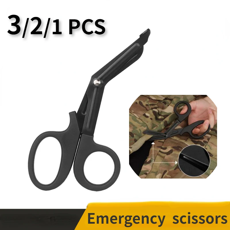 3/2/1 PCS First aid Medical Scissors Tactical Hunting Shooting Outdoor Survival Gear
3/2/1 PCS First aid Medical Scissors Tactical Hunting Shooting Outdoor Survival Gear