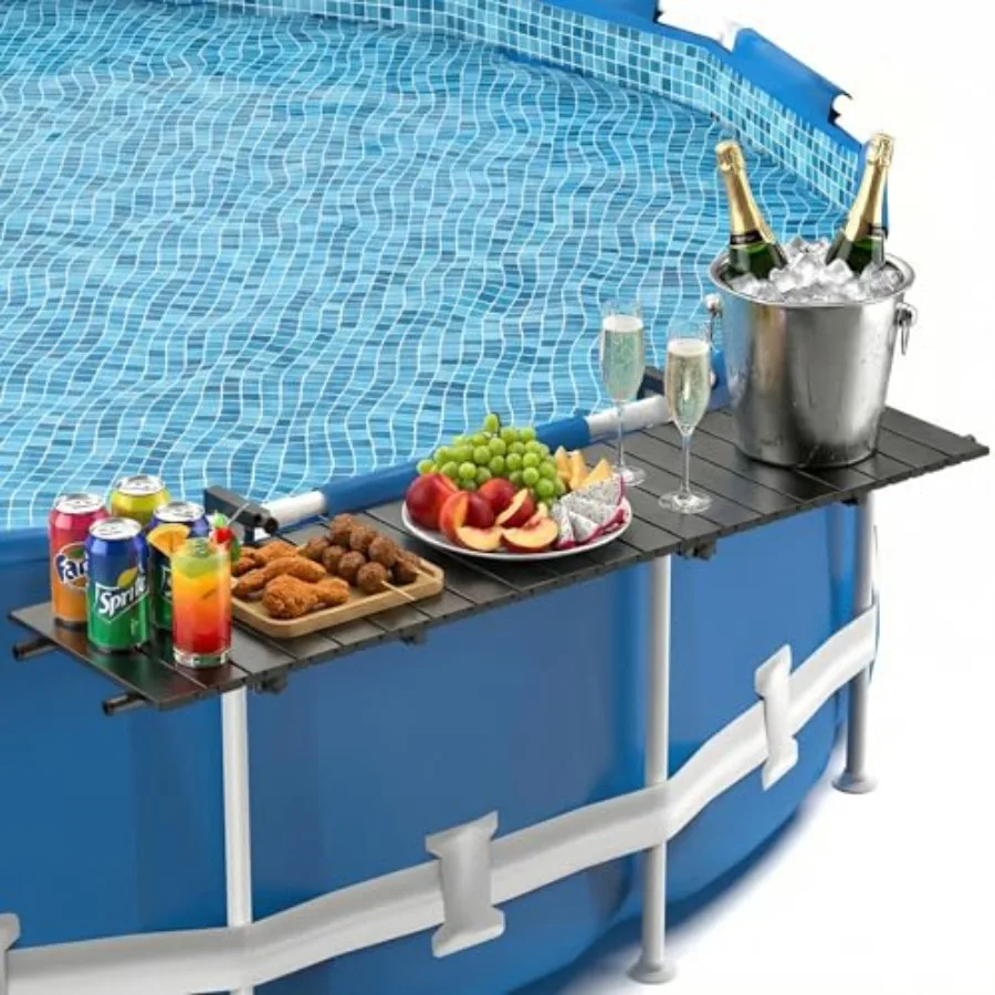 Above Ground Pool Bar, 47 x 11.7 Pool Bar Table for Round Above Ground Pools, Stainless Steel Frame, Aluminum Tabletop, UV Pool
Above Ground Pool Bar, 47 x 11.7 Pool Bar Table for Round Above Ground Pools, Stainless Steel Frame, Aluminum Tabletop, UV Pool