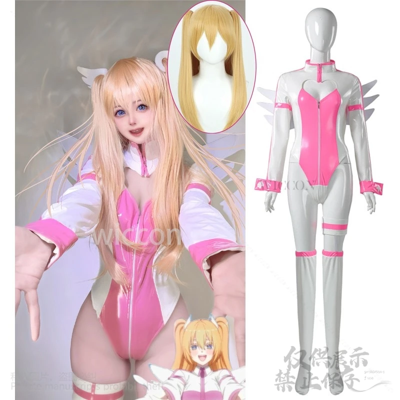 Anime 2.5 Dimensional Cosplay Seduction Amano Lilysa Liliel Cos Costume Wig PU Uniform Jumpsuits Woman Sexy Lovely Lolita Suit
Anime 2.5 Dimensional Cosplay Seduction Amano Lilysa Liliel Cos Costume Wig PU Uniform Jumpsuits Woman Sexy Lovely Lolita Suit