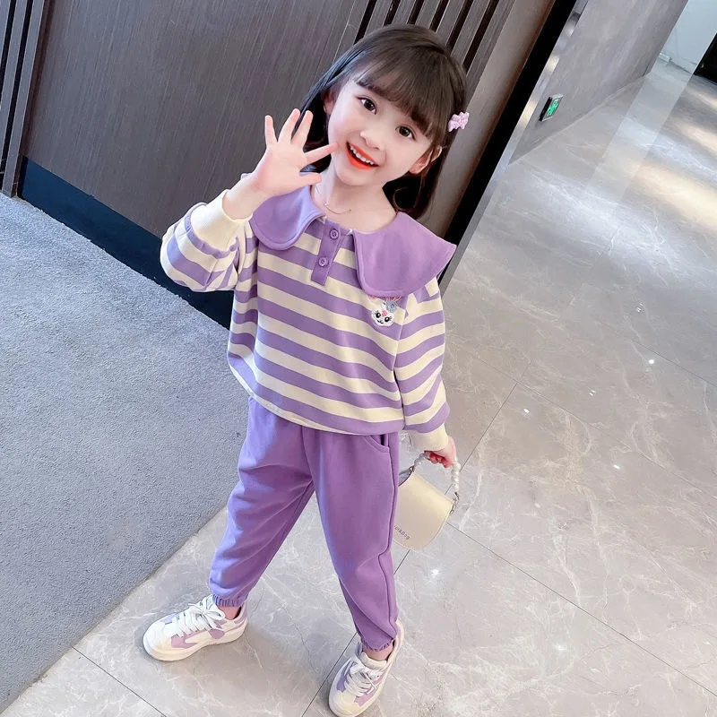 Cute Stripe Top & Pants 2-Piece Set Sweatshirt Girl Long Sleeve 2025 Clothes Korean Kids Girls 10 12 Years 8 Outfits Two Outfit
Cute Stripe Top & Pants 2-Piece Set Sweatshirt Girl Long Sleeve 2025 Clothes Korean Kids Girls 10 12 Years 8 Outfits Two Outfit