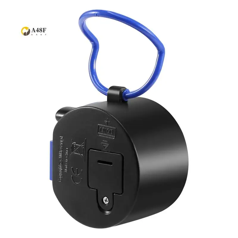A48F-Counter Electronic Clicker Manual Digital Stitch Counter Finger Ring Mechanical Handheld Counter For Row People Golf