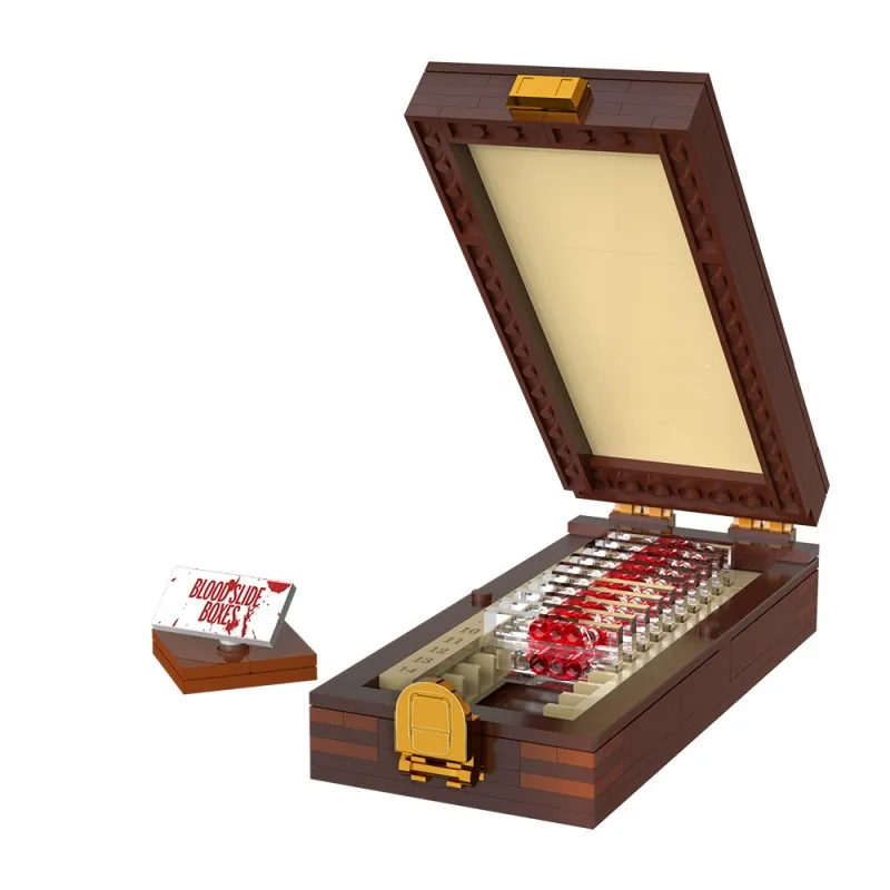 MOC Dexter Morgan Blood Slide Box Building Blocks TV Series Collectible Display Model Dark Crime Drama Gift Decor Children's Toy
MOC Dexter Morgan Blood Slide Box Building Blocks TV Series Collectible Display Model Dark Crime Drama Gift Decor Children's Toy