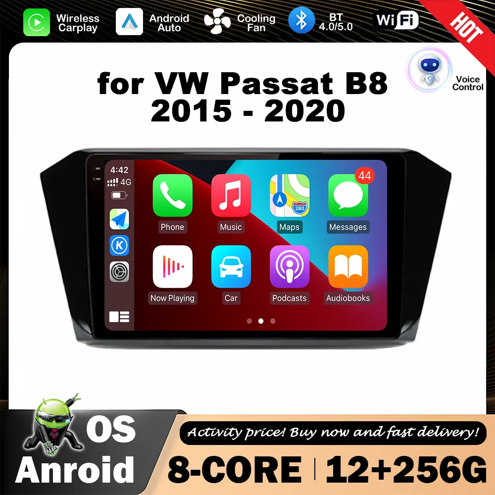 Car Radio Multimedia Video Player 10.1 inch Intelligent System Wireless Carplay Bluetooth GPS Navi for VW Passat B8 2015 - 2020
Car Radio Multimedia Video Player 10.1 inch Intelligent System Wireless Carplay Bluetooth GPS Navi for VW Passat B8 2015 - 2020