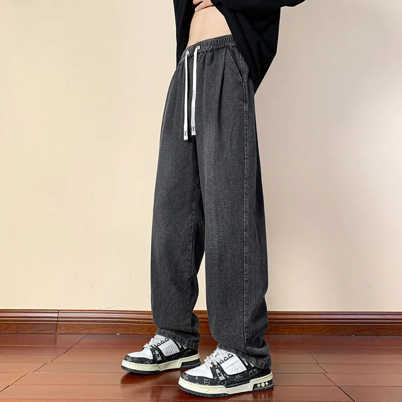 American Retro Waed Loose Men's Stripe Casual Pants Straight Leg Spring Autumn New Sle Comfortable Cotton Polyester Blend
American Retro Waed Loose Men's Stripe Casual Pants Straight Leg Spring Autumn New Sle Comfortable Cotton Polyester Blend