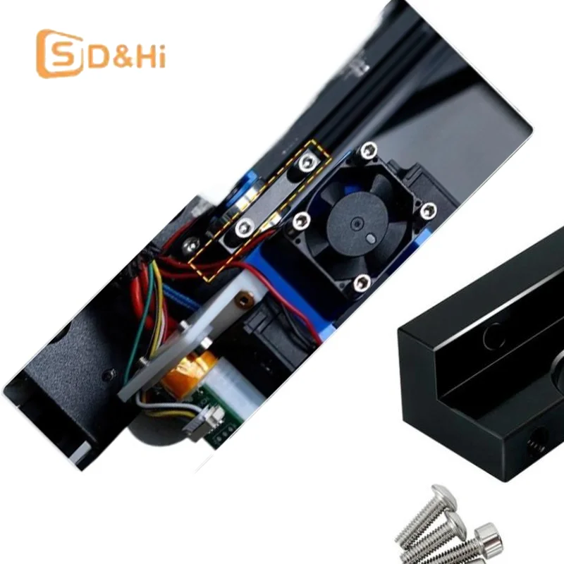 E3-V6 Hotend Фиксированный блок V6 Кронштейн радиатора для аксессуаров для 3D-принтеров Экструдер в сборе
E3-V6 Hotend Фиксированный блок V6 Кронштейн радиатора для аксессуаров для 3D-принтеров Экструдер в сборе