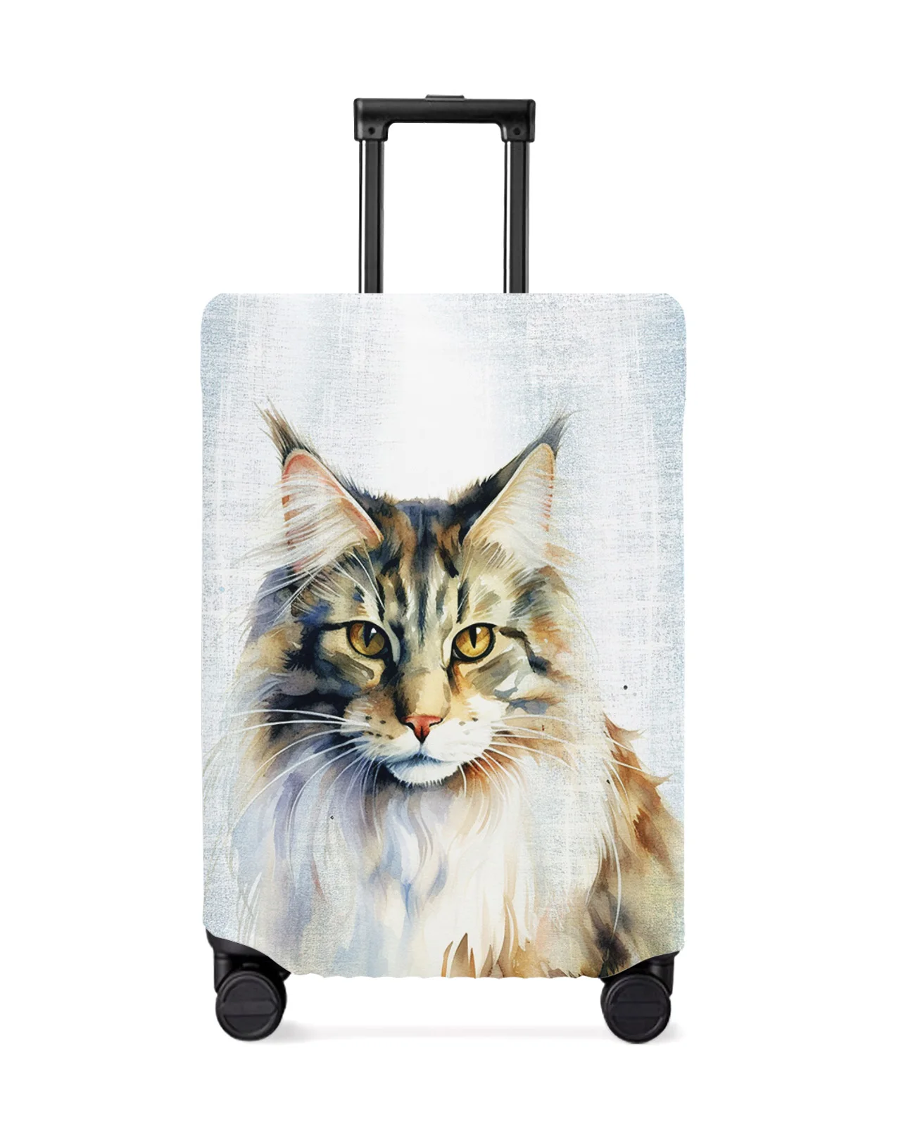 Cat Watercolor Gradient Texture Luggage Cover Stretch Suitcase Protector Baggage Dust Cover for 18-32 Inch Travel Suitcase Case
Cat Watercolor Gradient Texture Luggage Cover Stretch Suitcase Protector Baggage Dust Cover for 18-32 Inch Travel Suitcase Case