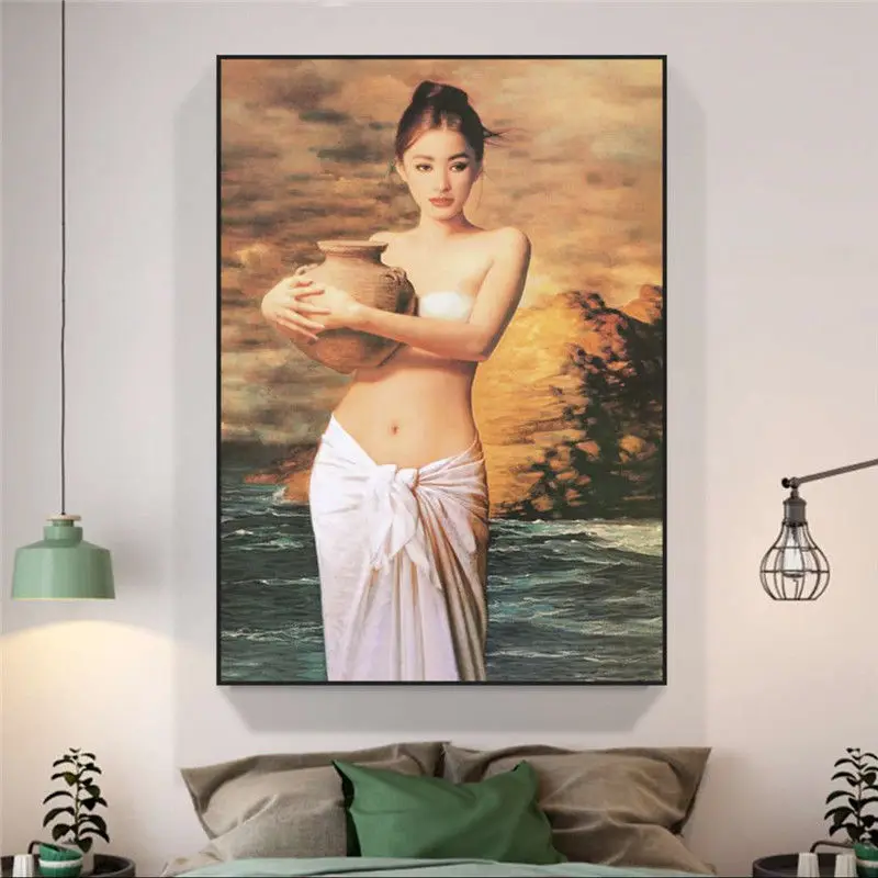Hotel Toilet Home Living Bathroom Decoration Oil Painting Pictures Sexy Women In Panties Naked Girls Wall Art Decor Accessories
Hotel Toilet Home Living Bathroom Decoration Oil Painting Pictures Sexy Women In Panties Naked Girls Wall Art Decor Accessories