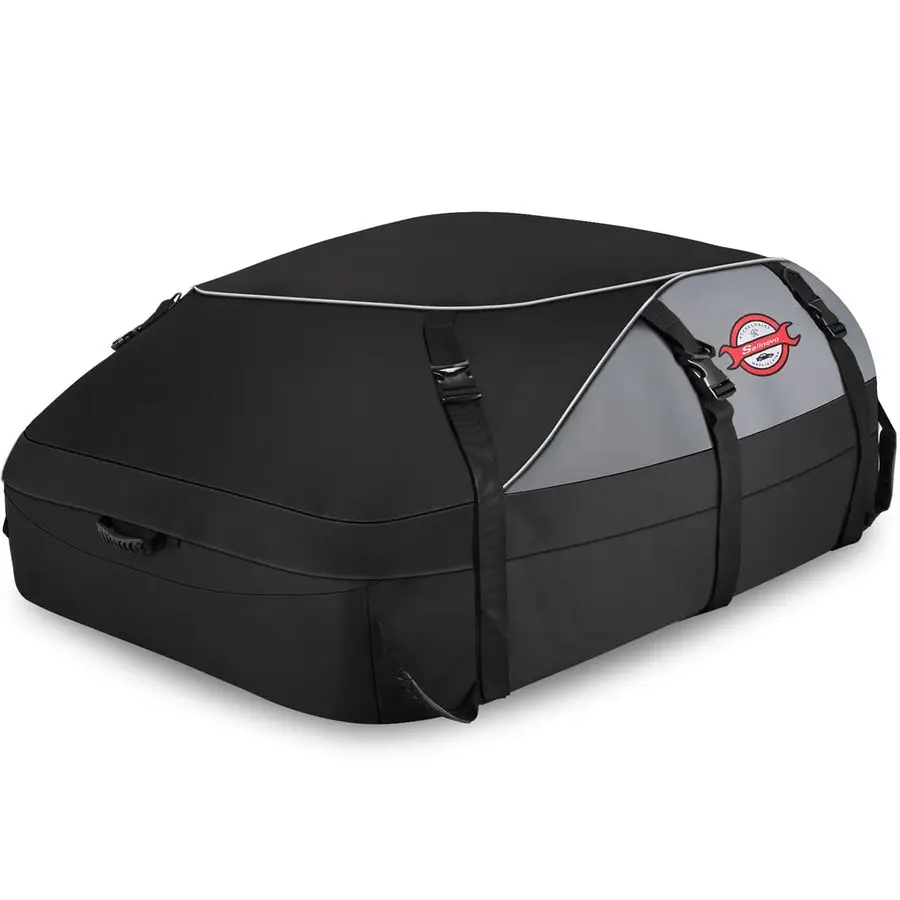 Rooftop Cargo Carrier Roof Bag, 20 Cubic feet Waterproof Roof Cargo Carrier fit car with Without Luggage Rack Vehicle Soft Shell
Rooftop Cargo Carrier Roof Bag, 20 Cubic feet Waterproof Roof Cargo Carrier fit car with Without Luggage Rack Vehicle Soft Shell