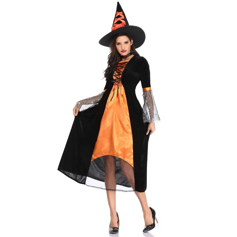 Halloween Demon Sucking Witch Costume Cosplay Women's Traditional Ethnic Stage Performance Clothing Blood Red Long Sleeve
Halloween Demon Sucking Witch Costume Cosplay Women's Traditional Ethnic Stage Performance Clothing Blood Red Long Sleeve