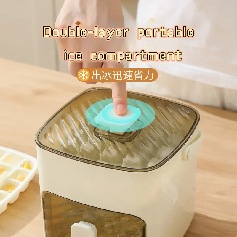 Press ice cubemold ice box frozen ice hockey machine grinding tools Large capacity ice storage household food grade refrigerator
Press ice cubemold ice box frozen ice hockey machine grinding tools Large capacity ice storage household food grade refrigerator