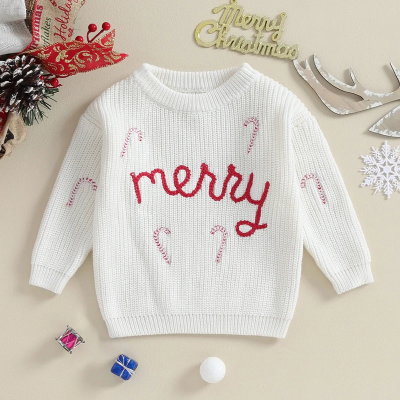 Baby Girl Boy Knit Sweater Blouse Pullover Sweatshirt Warm Crewneck Long Sleeve Tops for Infant Toddler
Baby Girl Boy Knit Sweater Blouse Pullover Sweatshirt Warm Crewneck Long Sleeve Tops for Infant Toddler