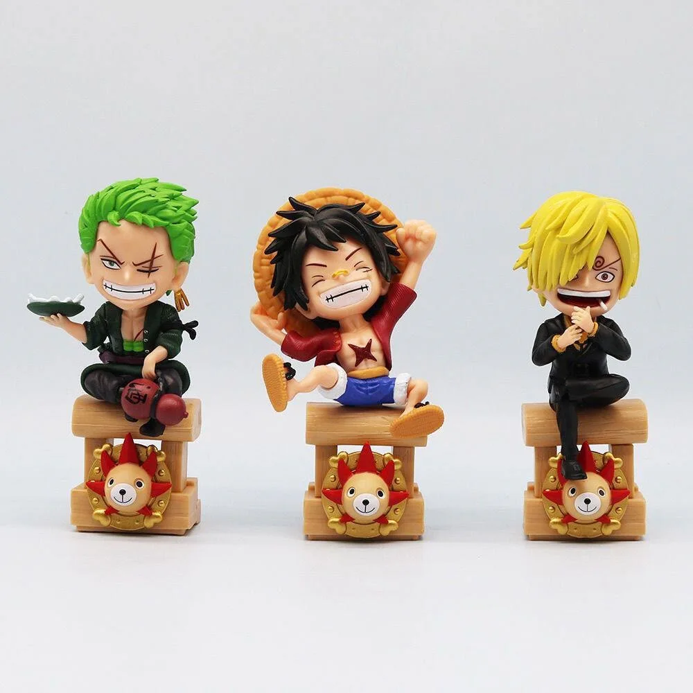 New modeI One Piece Q version, Luffy, Suo, Longshan, Zhi, Sunshine, Sunny, sitting posture ornaments, anime collection models, d
New modeI One Piece Q version, Luffy, Suo, Longshan, Zhi, Sunshine, Sunny, sitting posture ornaments, anime collection models, d