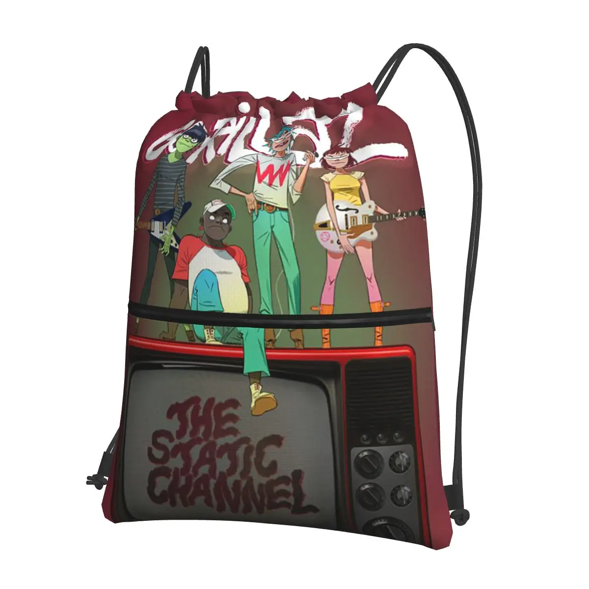 Gorillaz Music Band Gothic Backpacks Multi-function Drawstring Bags Sports Bag Book Bags for Travel Students
Gorillaz Music Band Gothic Backpacks Multi-function Drawstring Bags Sports Bag Book Bags for Travel Students