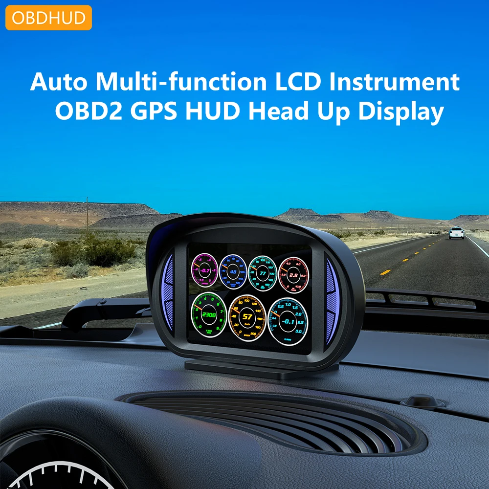 Автомобильный бортовой компьютер P2 OBD2 с GPS, цифровой спидометр с отображением температуры воды и расхода топлива, многофункциональный инструмент
Автомобильный бортовой компьютер P2 OBD2 с GPS, цифровой спидометр с отображением температуры воды и расхода топлива, многофункциональный инструмент