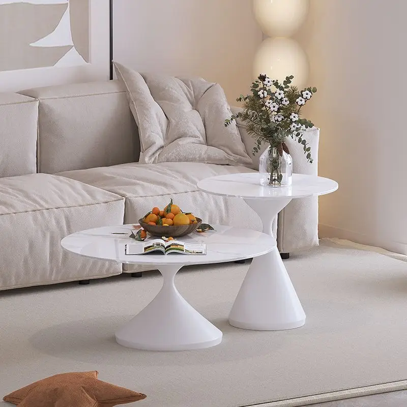 Coffee Table Light Luxury Bedroom Balcony Modern Simple Living Room Furniture Round Table Rock Plate Mesas Iron Art Solid Base
Coffee Table Light Luxury Bedroom Balcony Modern Simple Living Room Furniture Round Table Rock Plate Mesas Iron Art Solid Base