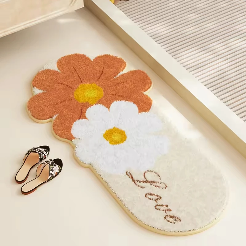 Anti-slip Flower-shaped Cute Bath Mat Fluffy Soft Imitation Cashmere Floor Mat Absorbent Shower Room Floor Mat
Anti-slip Flower-shaped Cute Bath Mat Fluffy Soft Imitation Cashmere Floor Mat Absorbent Shower Room Floor Mat