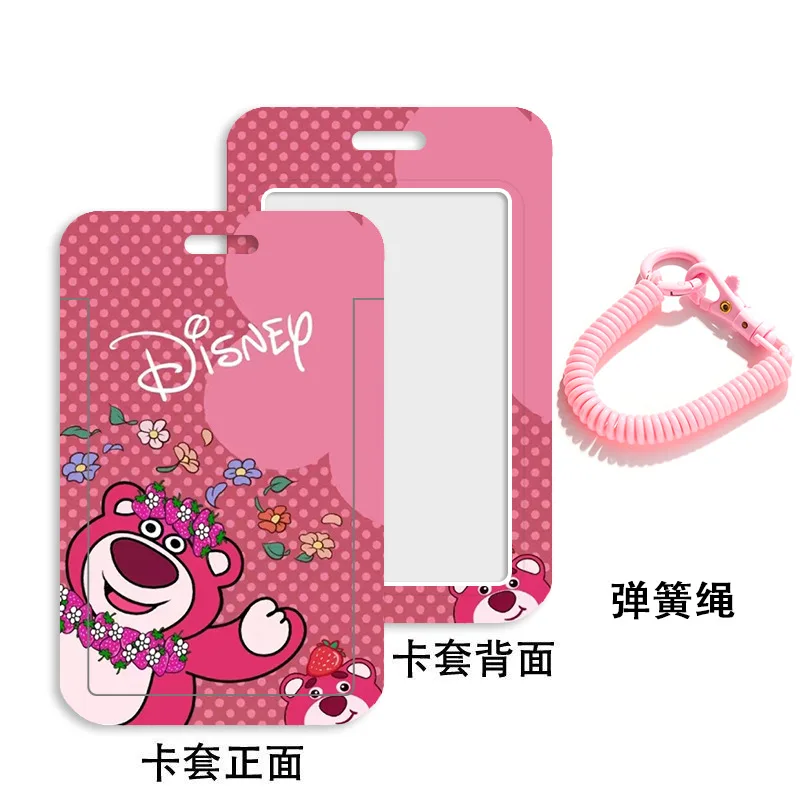 Disney Lotso Cartoon Cute Lanyard Card Holder Student Keychain Badge Subway Access Card Holders Accessories Children’s Gifts
Disney Lotso Cartoon Cute Lanyard Card Holder Student Keychain Badge Subway Access Card Holders Accessories Children’s Gifts