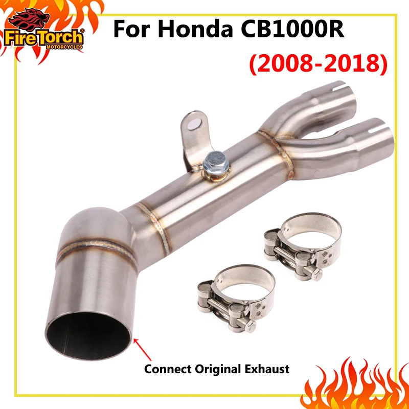 Slip On For Honda CB1000R CB 1000R 2008 - 2018 Motorcycle Exhaust Escape System Mid Link Pipe Connect Original Exhaust Muffler
Slip On For Honda CB1000R CB 1000R 2008 - 2018 Motorcycle Exhaust Escape System Mid Link Pipe Connect Original Exhaust Muffler