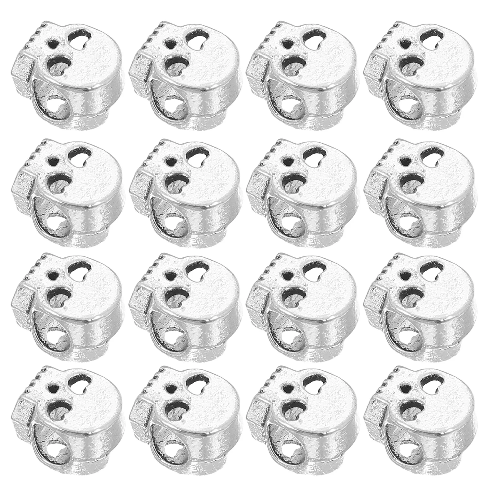 100Pcs Skull Spacer Beads Large Hole Macroporous Alloy for Halloween Jewelry Making DIY Bracelets Necklaces Keychains
100Pcs Skull Spacer Beads Large Hole Macroporous Alloy for Halloween Jewelry Making DIY Bracelets Necklaces Keychains
