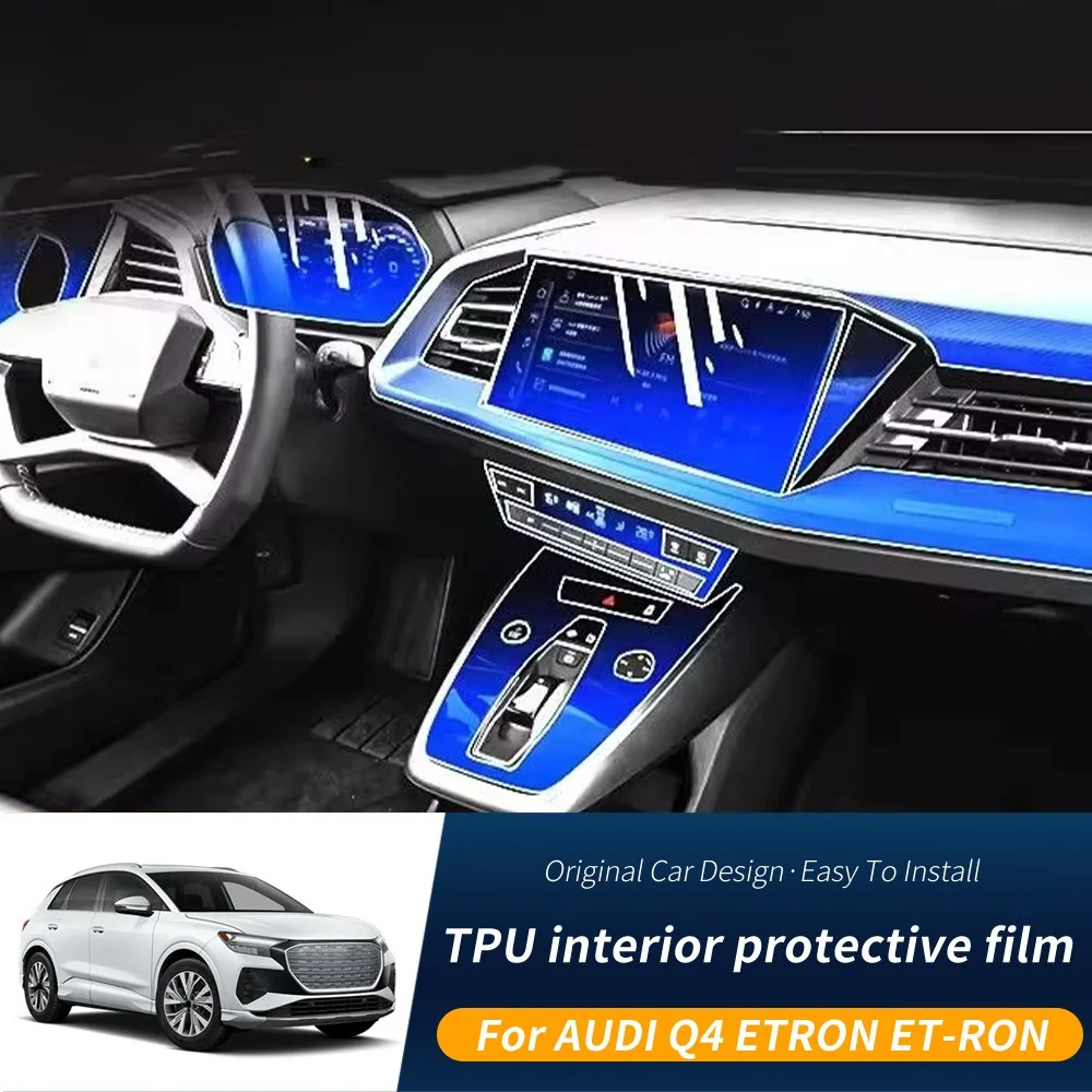 Full Set of TPU Invisible Interior Film + BC Pillar for Audi Q4 ETRON ET-RON 2024 - Left-Hand Drive Version
Full Set of TPU Invisible Interior Film + BC Pillar for Audi Q4 ETRON ET-RON 2024 - Left-Hand Drive Version