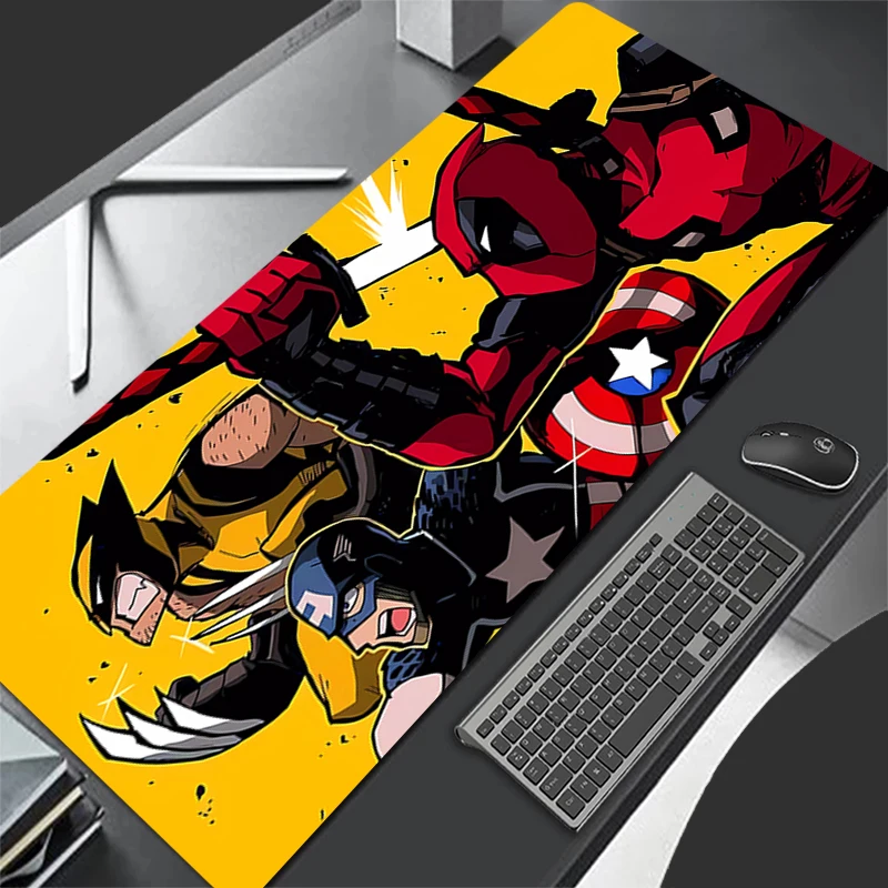 Anime Game Mouse pad large non-slip computer keyboard pad gamer desk pad coaster PC carpet W-Wolverine & D-Deadpool Mousepad
Anime Game Mouse pad large non-slip computer keyboard pad gamer desk pad coaster PC carpet W-Wolverine & D-Deadpool Mousepad