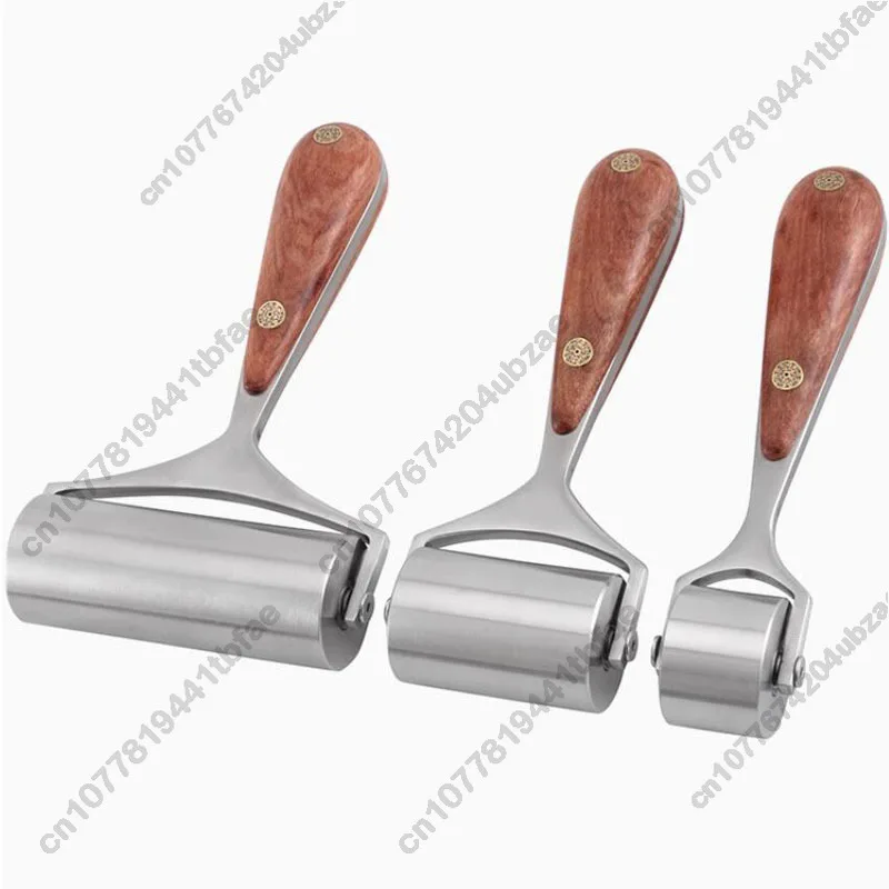 DIY handmade leather craft glue wheel with mahogany handle 25MM/52MM/90MM leather edge roller 304 stainless steel
DIY handmade leather craft glue wheel with mahogany handle 25MM/52MM/90MM leather edge roller 304 stainless steel