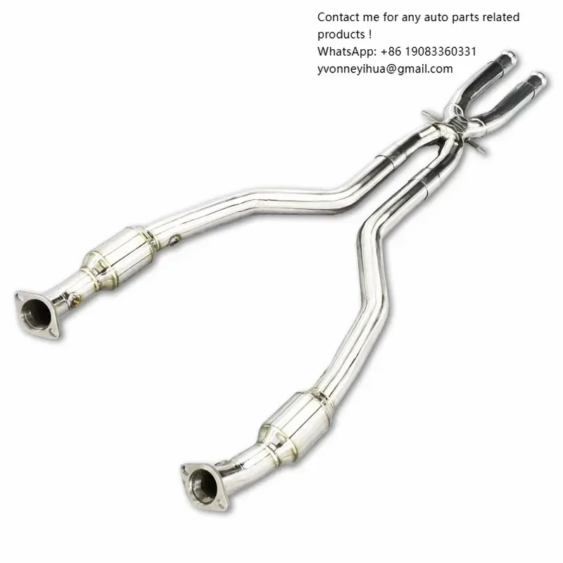 Exhaust Downpipe For BMW M3 E90/E92/E93 V8 4.0 2008-2013 High Flow Catted Downpipe With Catalyst Stainless Steel Exhaust System
Exhaust Downpipe For BMW M3 E90/E92/E93 V8 4.0 2008-2013 High Flow Catted Downpipe With Catalyst Stainless Steel Exhaust System