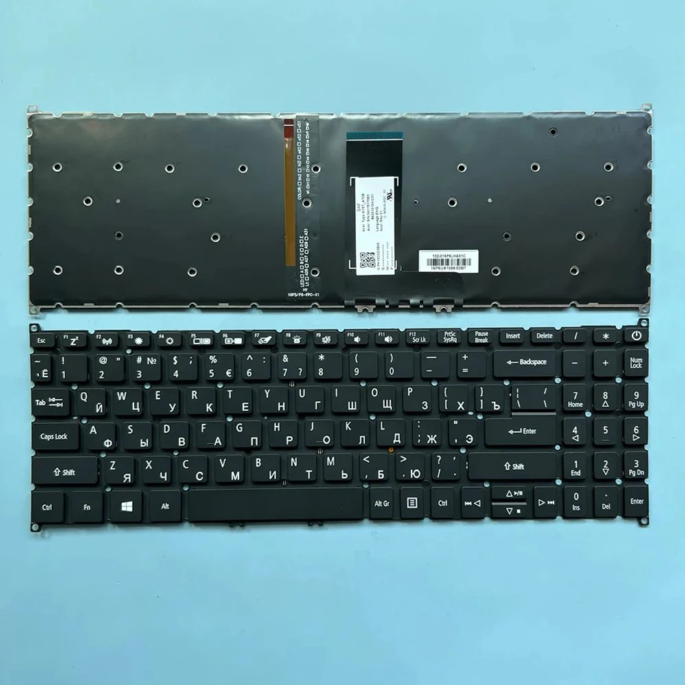 XIN-Ru-US клавиатура для ноутбука с подсветкой для Acer A315-22 A315-34 A315-42 A315-54 A315-55/53/54/55 A515-43/52 A515-52
XIN-Ru-US клавиатура для ноутбука с подсветкой для Acer A315-22 A315-34 A315-42 A315-54 A315-55/53/54/55 A515-43/52 A515-52
