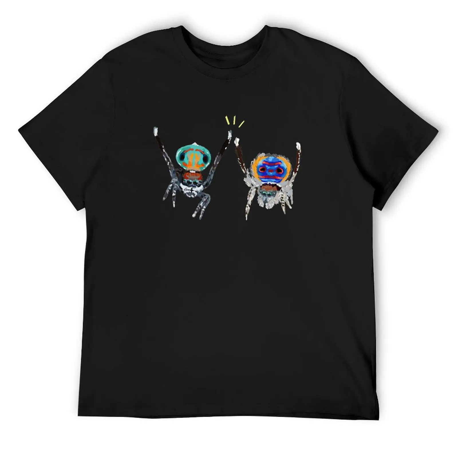 Colourful cute peacock jumping spiders T-Shirt essential t shirt street wear oversized t shirt mens t shirts
Colourful cute peacock jumping spiders T-Shirt essential t shirt street wear oversized t shirt mens t shirts