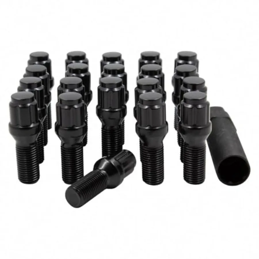 20 Pcs Lug Bolt Set M12 x 1.25 12x1.25 Thread Acorn Seat Lug Bolts Finish 28mm Shank Length Dual Key 17mm and 19mm fits Jeep |
20 Pcs Lug Bolt Set M12 x 1.25 12x1.25 Thread Acorn Seat Lug Bolts Finish 28mm Shank Length Dual Key 17mm and 19mm fits Jeep |
