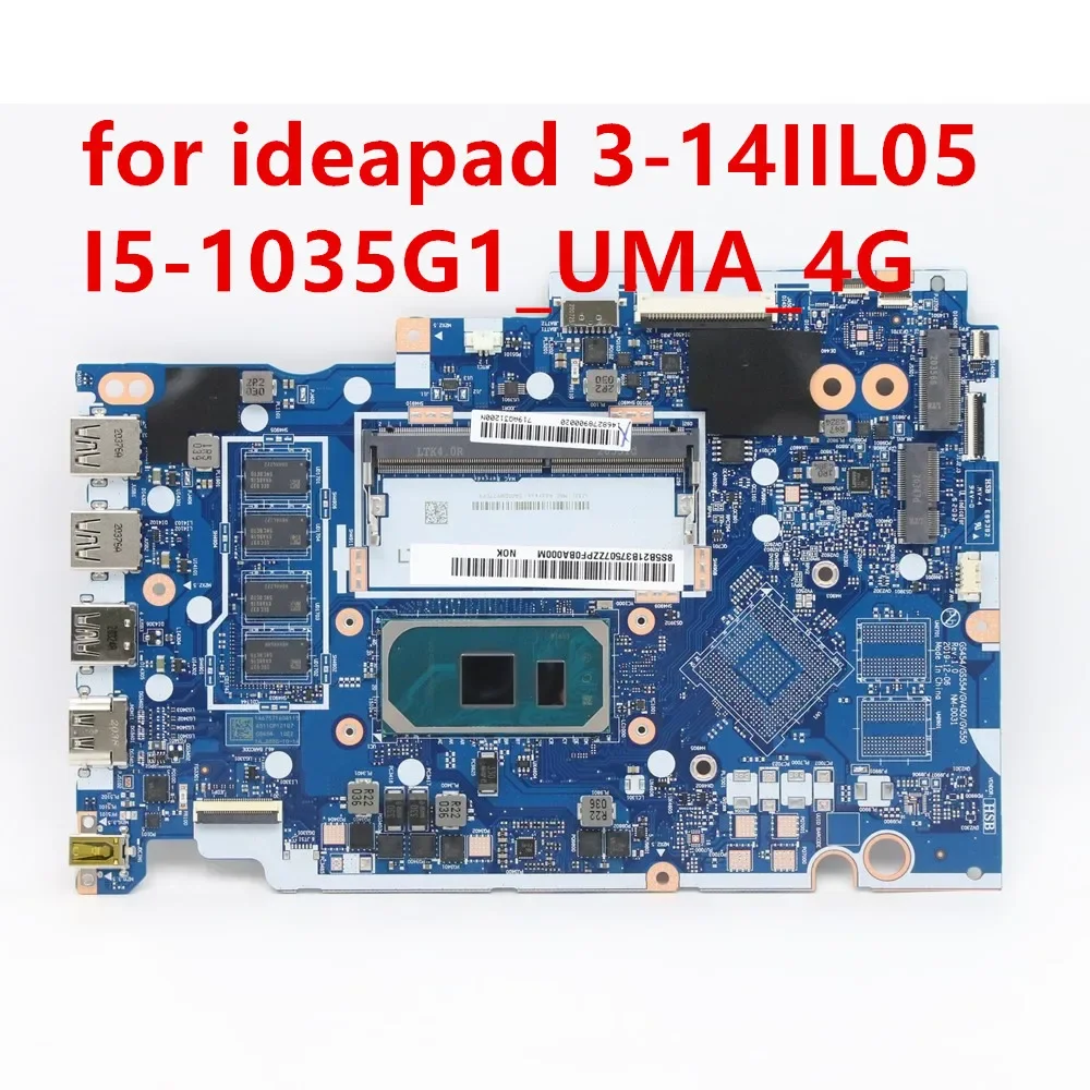 Используется для Lenovo ideapad 3-14IIL05, материнская плата для ноутбука I5-1035G1_UMA_4G 5B21B37507 5B20S44251
Используется для Lenovo ideapad 3-14IIL05, материнская плата для ноутбука I5-1035G1_UMA_4G 5B21B37507 5B20S44251