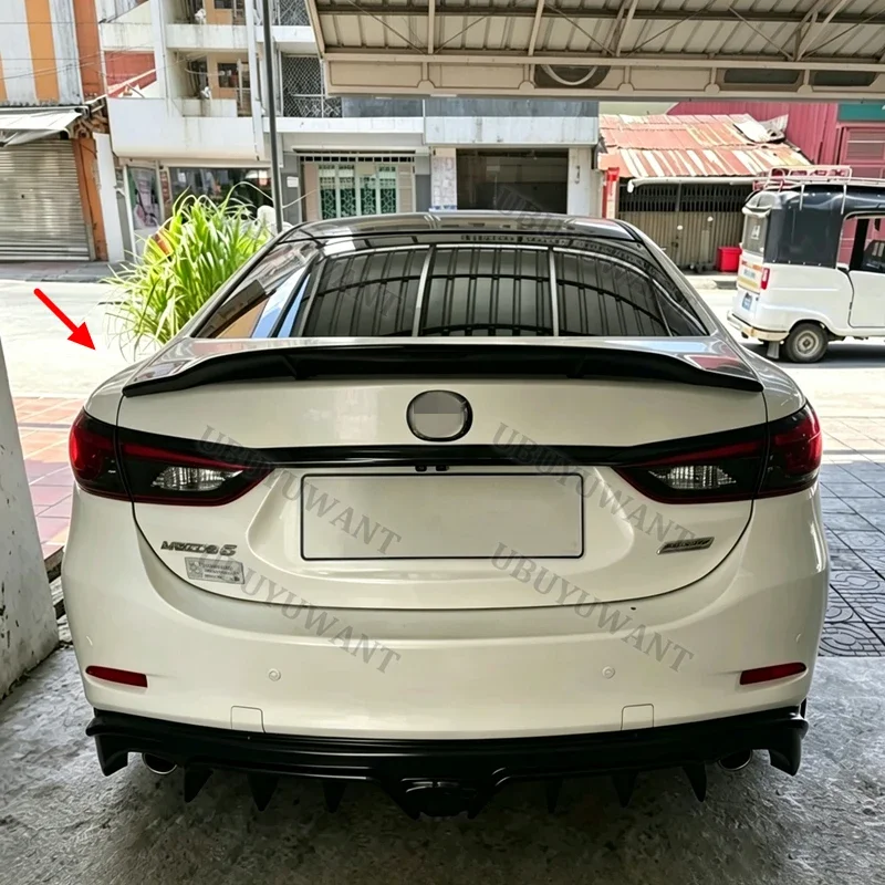 For Mazda 6 Atenza 2020 2021 Carbon Fiber Rear Trunk Boot Spoiler Wing Lip Car Rear Wings
For Mazda 6 Atenza 2020 2021 Carbon Fiber Rear Trunk Boot Spoiler Wing Lip Car Rear Wings