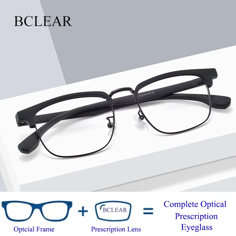 Guvina BCLEAR 2025, модная мужская оправа для очков из сплава, квадратная оптика, роскошная оправа для очков по рецепту, оптические очки в стиле ретро
Guvina BCLEAR 2025, модная мужская оправа для очков из сплава, квадратная оптика, роскошная оправа для очков по рецепту, оптические очки в стиле ретро