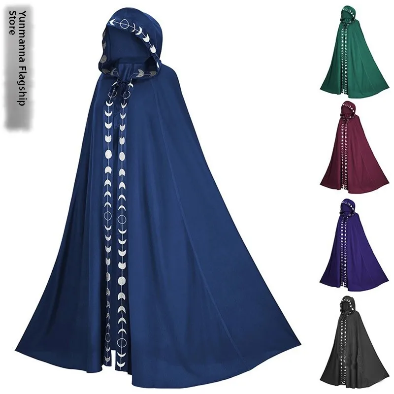 Hooded Cloak Medieval Renaissance 5 Colors Hooded awl loween Cosplay Performance Costume Film Stage Clothing
Hooded Cloak Medieval Renaissance 5 Colors Hooded awl loween Cosplay Performance Costume Film Stage Clothing
