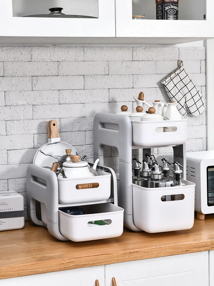 Storage Boxes Bins Layered Shelving Belt Wheel Kitchen Bathroom Shelving Cosmetics and Spices Storage Shelf Home Storage
Storage Boxes Bins Layered Shelving Belt Wheel Kitchen Bathroom Shelving Cosmetics and Spices Storage Shelf Home Storage