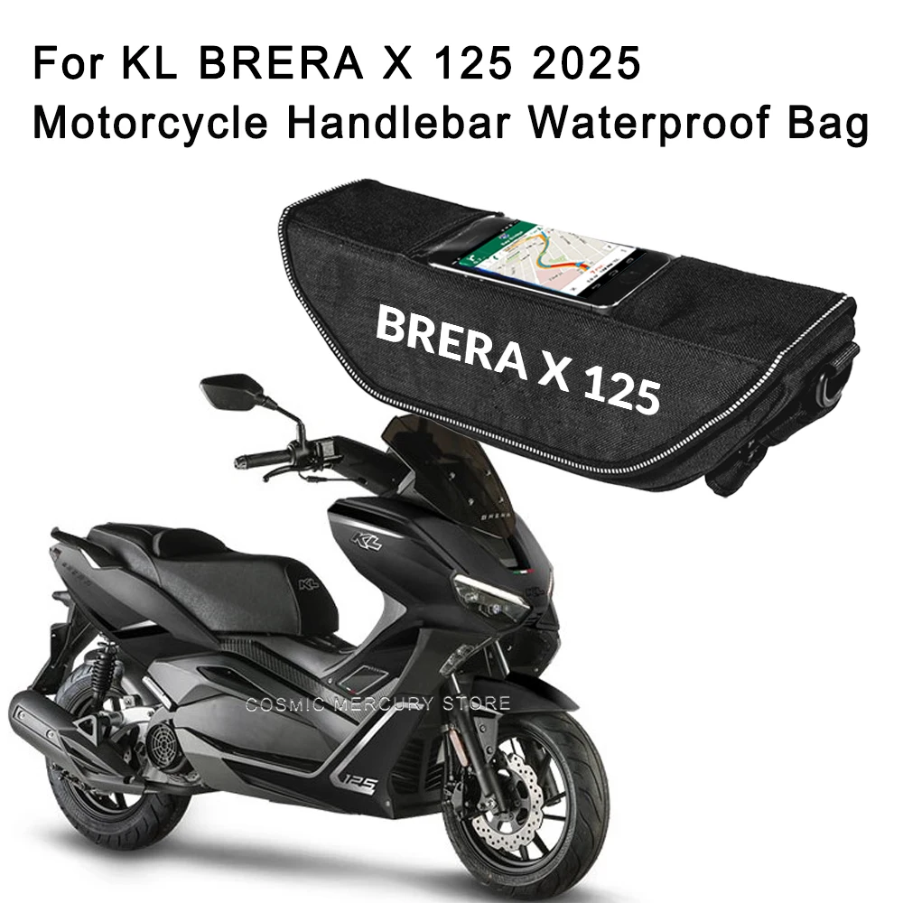 For KL BRERA X125 2025 Motorcycle Handlebar Travel Bag Motorcycle Waterproof And Dustproof Handlebar Storage Bag
For KL BRERA X125 2025 Motorcycle Handlebar Travel Bag Motorcycle Waterproof And Dustproof Handlebar Storage Bag