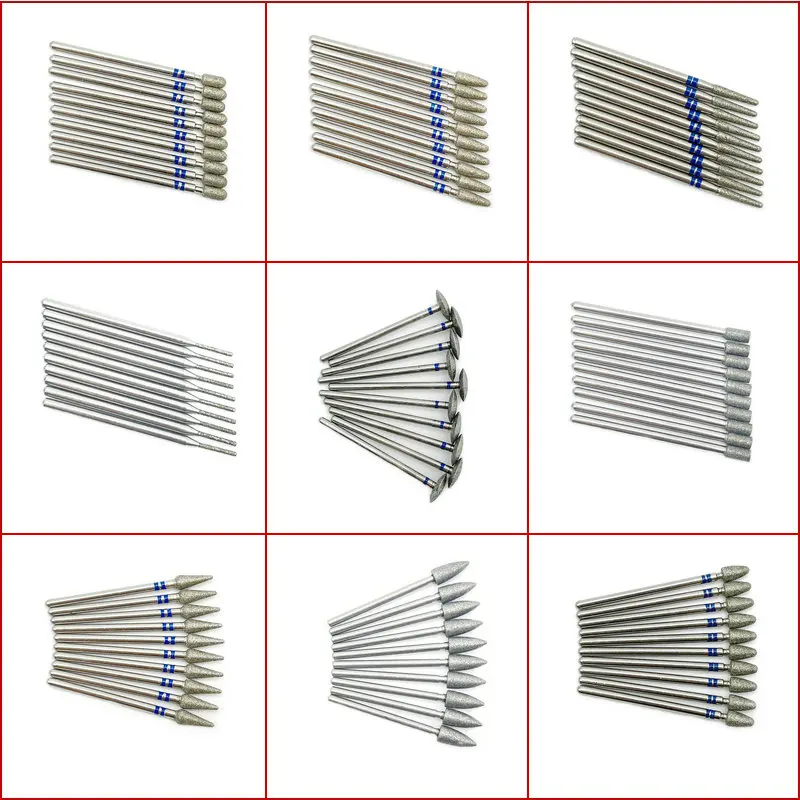 Набор алмазных сверл для ногтей, 10 шт., фрезы для ногтей, алмазные сверла, фрезы, электрические дрели
Набор алмазных сверл для ногтей, 10 шт., фрезы для ногтей, алмазные сверла, фрезы, электрические дрели