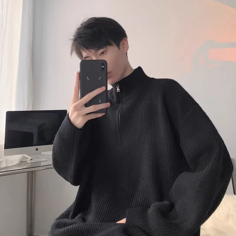 Loose Fit High Ne Knitwear Men's Casual Sle Polyester Fiber Long Sve Thermal Comfortable Faionable Autumn Winter Coat
Loose Fit High Ne Knitwear Men's Casual Sle Polyester Fiber Long Sve Thermal Comfortable Faionable Autumn Winter Coat