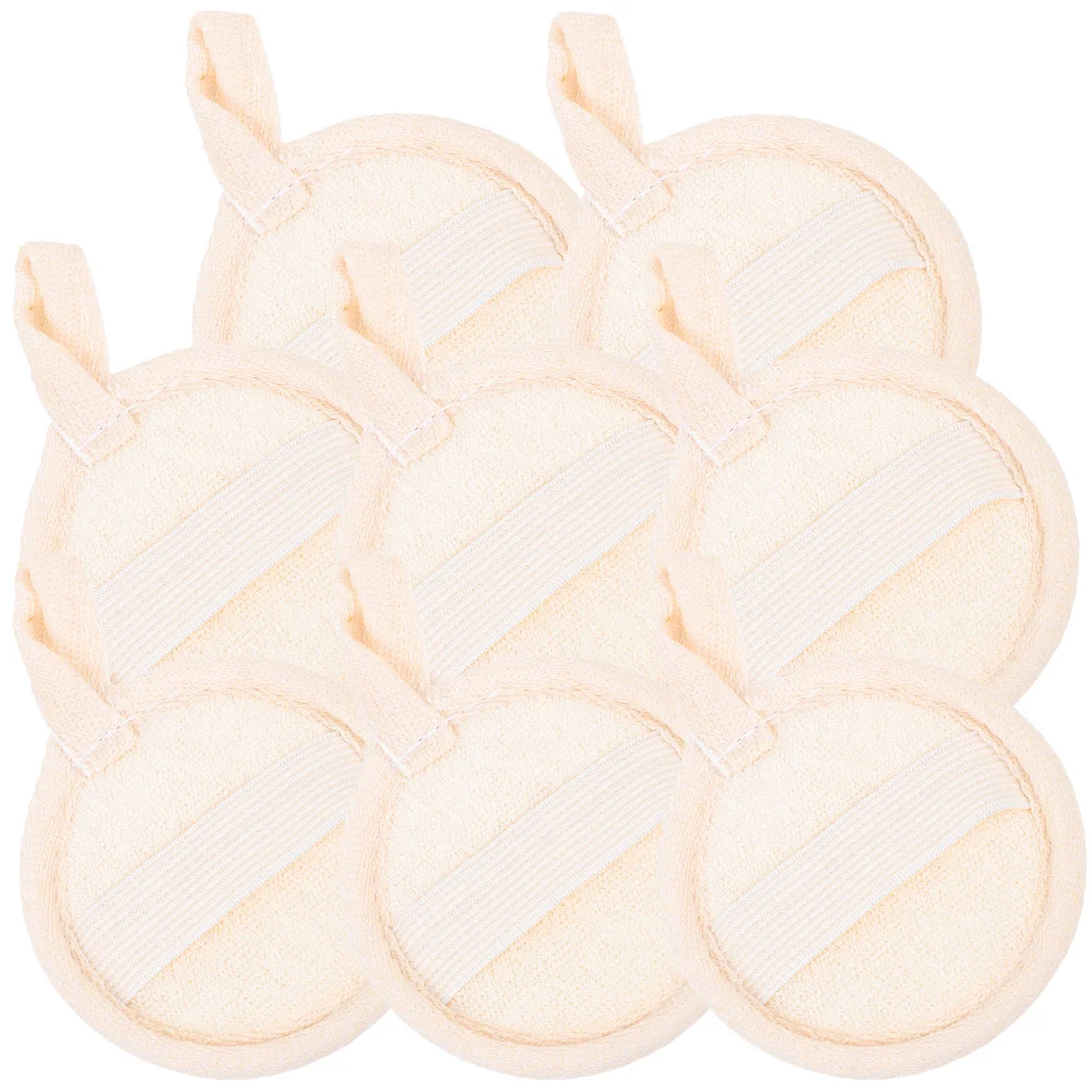 8 Pcs Sponges Makeup Remover Cotton Face Pad Exfoliating Loofah Pads Body Scrubber Mat 75x75cm Small Scrubbing Natural Beige
8 Pcs Sponges Makeup Remover Cotton Face Pad Exfoliating Loofah Pads Body Scrubber Mat 75x75cm Small Scrubbing Natural Beige