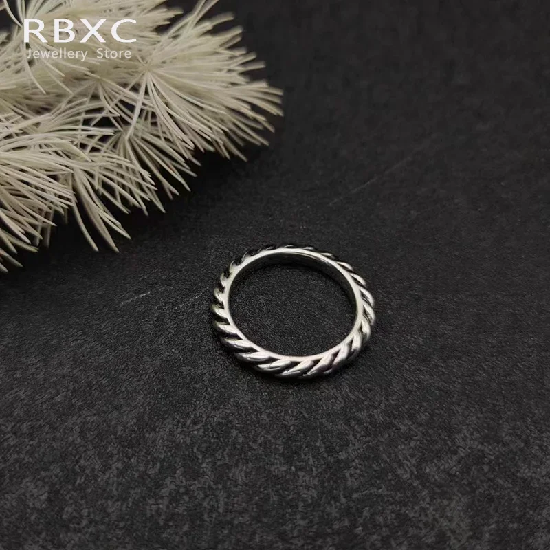 925 Sterling Silver High Quality Fashion DY Retro Single Loop Rope Ring Ladies Luxury Brand Jewelry Halloween Christmas Gifts
925 Sterling Silver High Quality Fashion DY Retro Single Loop Rope Ring Ladies Luxury Brand Jewelry Halloween Christmas Gifts
